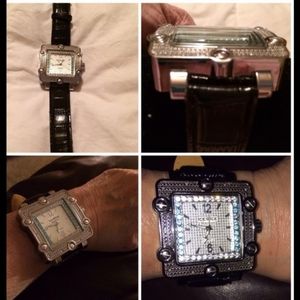 ICE Large Square Watch-22 Real Diamonds 💎-Adjustable